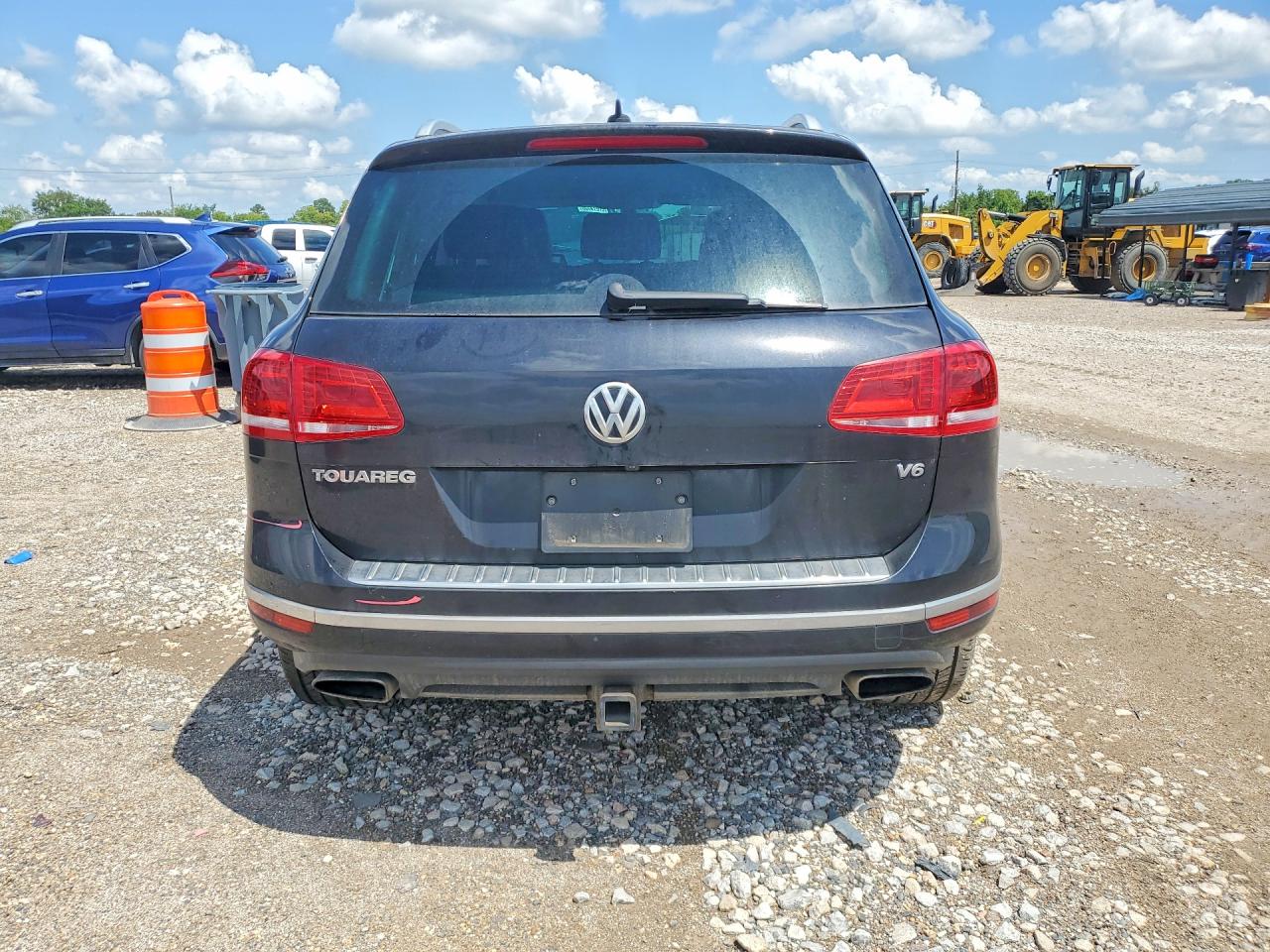 2015 Volkswagen Touareg V6 Black vin: WVGEF9BP5FD004660