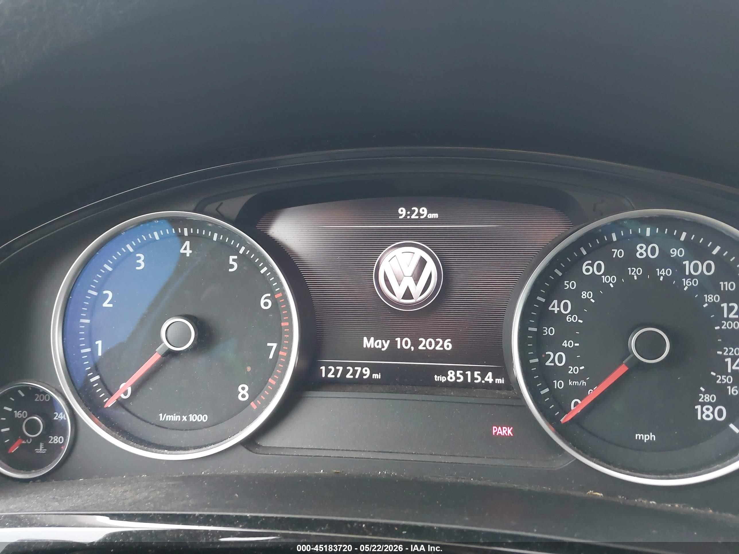 2014 Volkswagen Touareg 3.6l Sport Gray vin: WVGEF9BP8ED007695