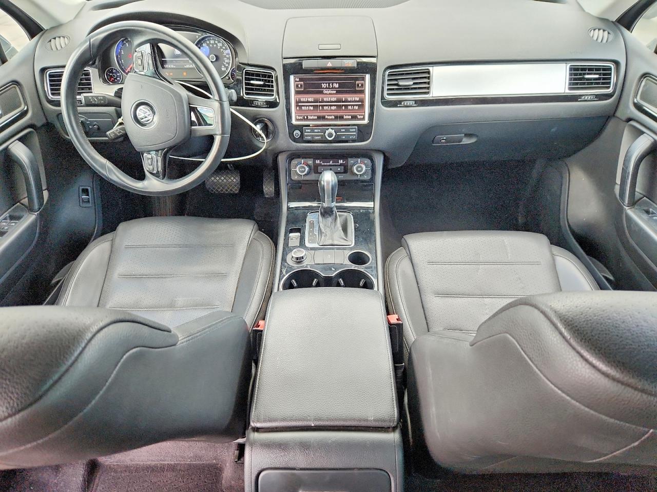 2013 Volkswagen Touareg V6 Black vin: WVGEF9BP9DD011687