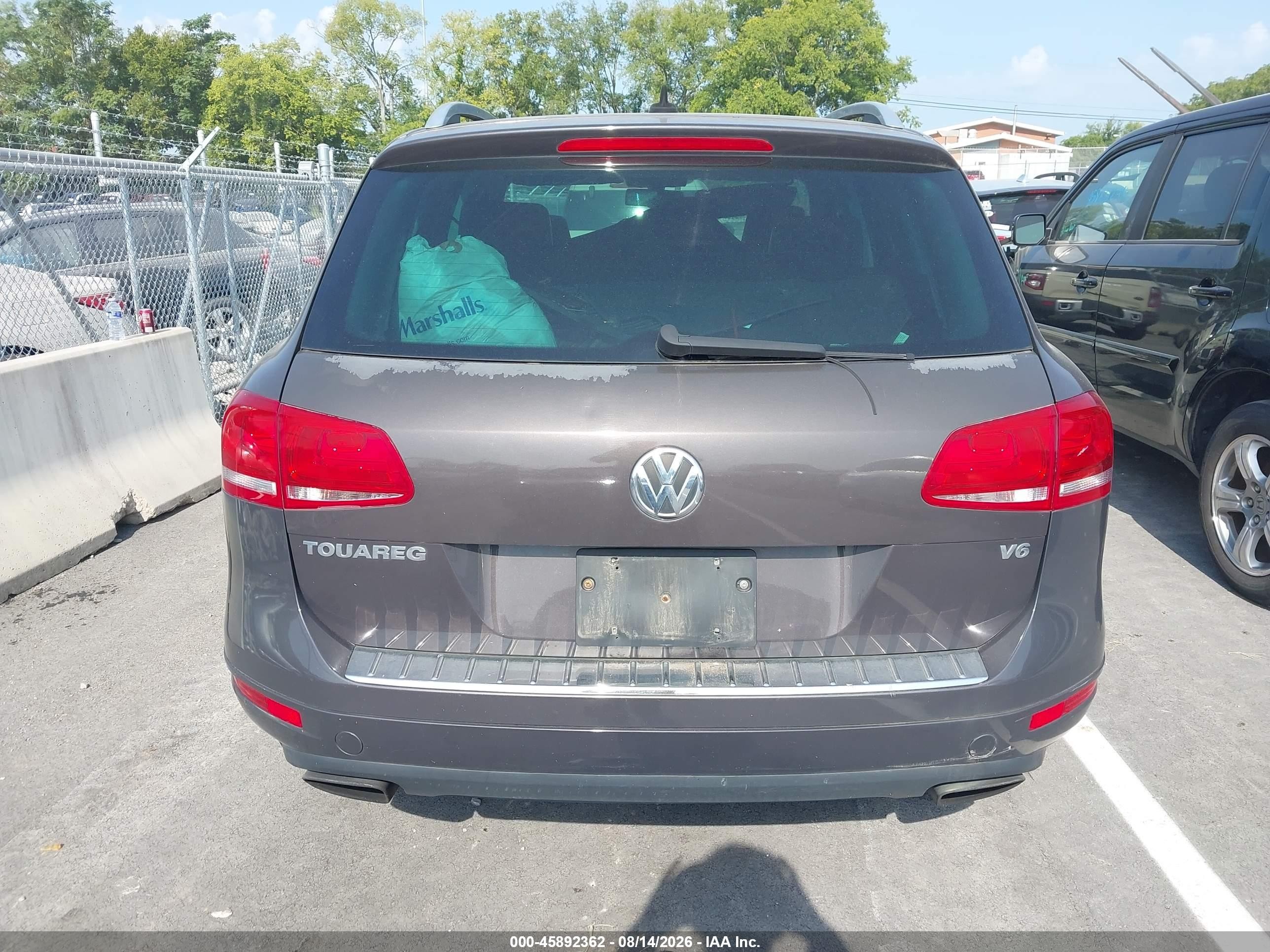 2013 Volkswagen Touareg Vr6 Sport Gray vin: WVGEF9BPXDD006286