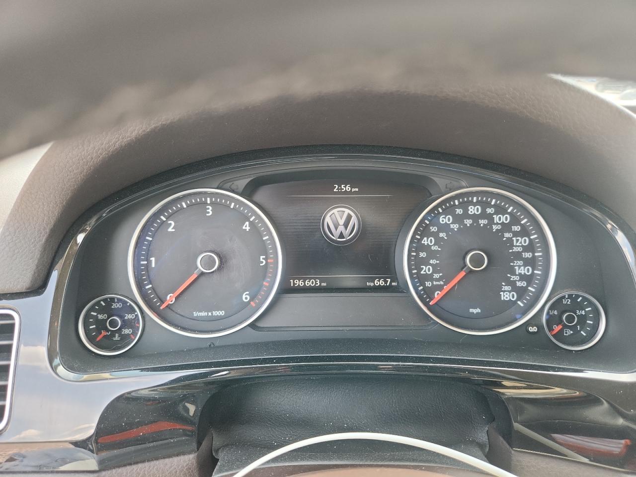 2012 Volkswagen Touareg V6 Tdi Blue vin: WVGEK9BP3CD006821