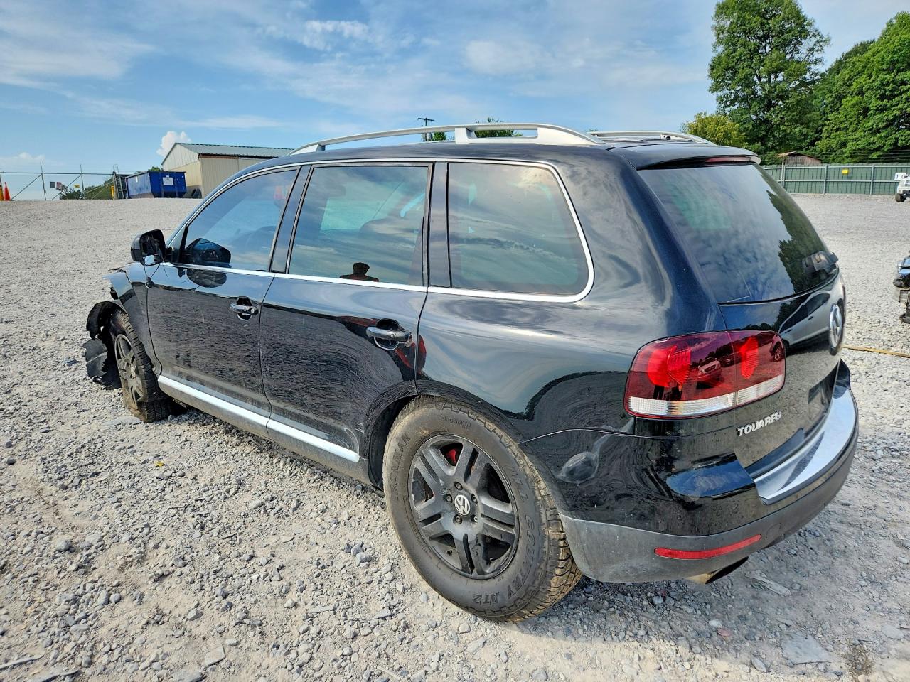 2004 Volkswagen Touareg 4.2 Black vin: WVGEM77L14D066585