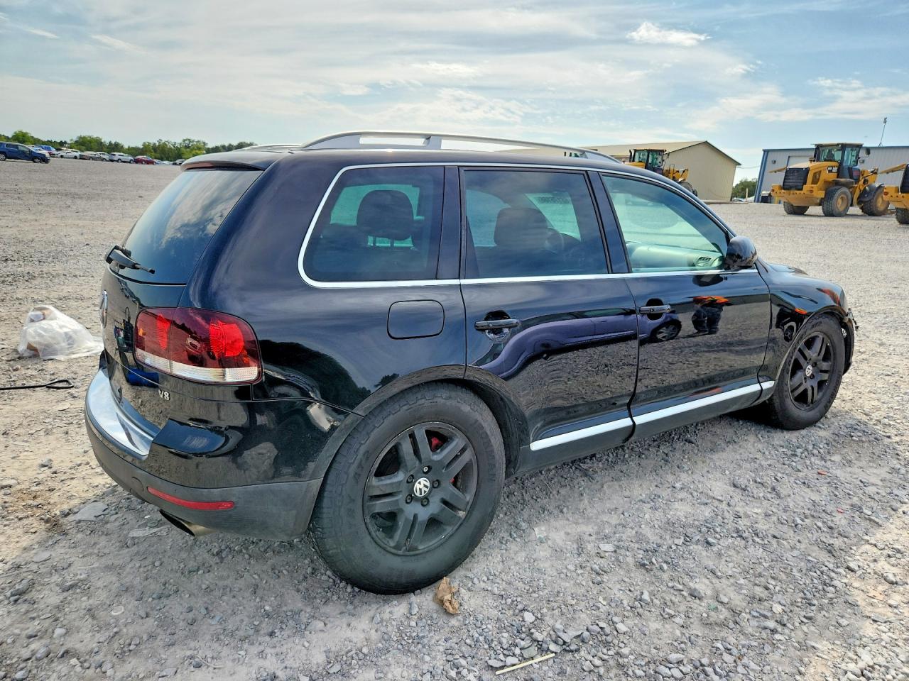 2004 Volkswagen Touareg 4.2 Black vin: WVGEM77L14D066585