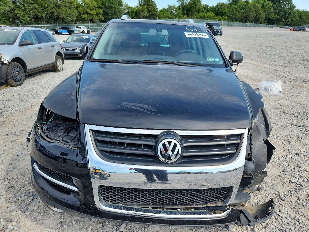 2004 Volkswagen Touareg 4.2 Black vin: WVGEM77L14D066585