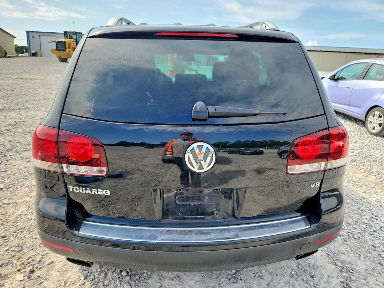 2004 Volkswagen Touareg 4.2 Black vin: WVGEM77L14D066585