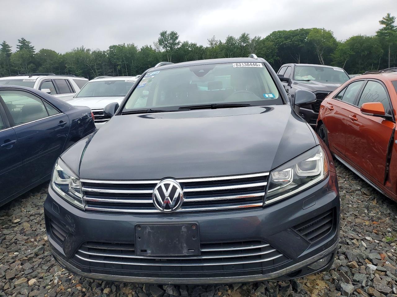 2016 Volkswagen Touareg Tdi Charcoal vin: WVGEP9BP0GD001972