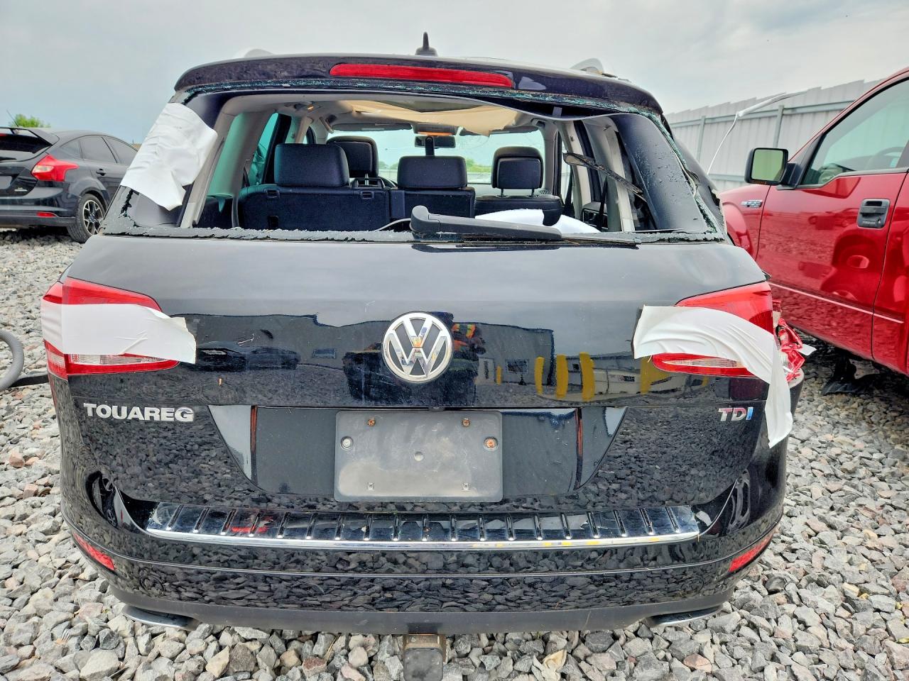 2014 Volkswagen Touareg V6 Tdi Черный vin: WVGEP9BP2ED001212