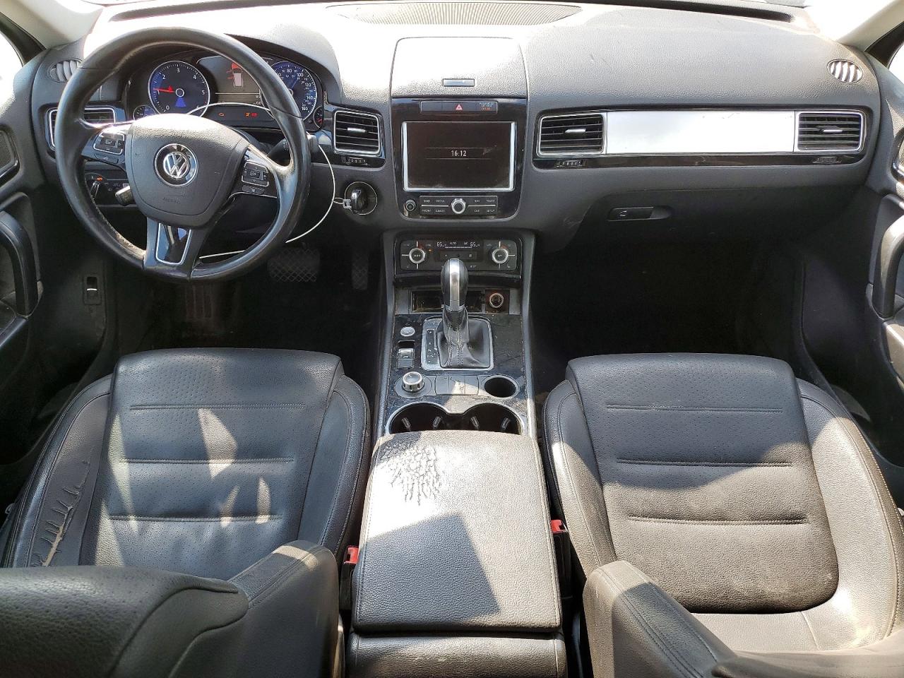 2014 Volkswagen Touareg V6 Tdi Gray vin: WVGEP9BP3ED013157