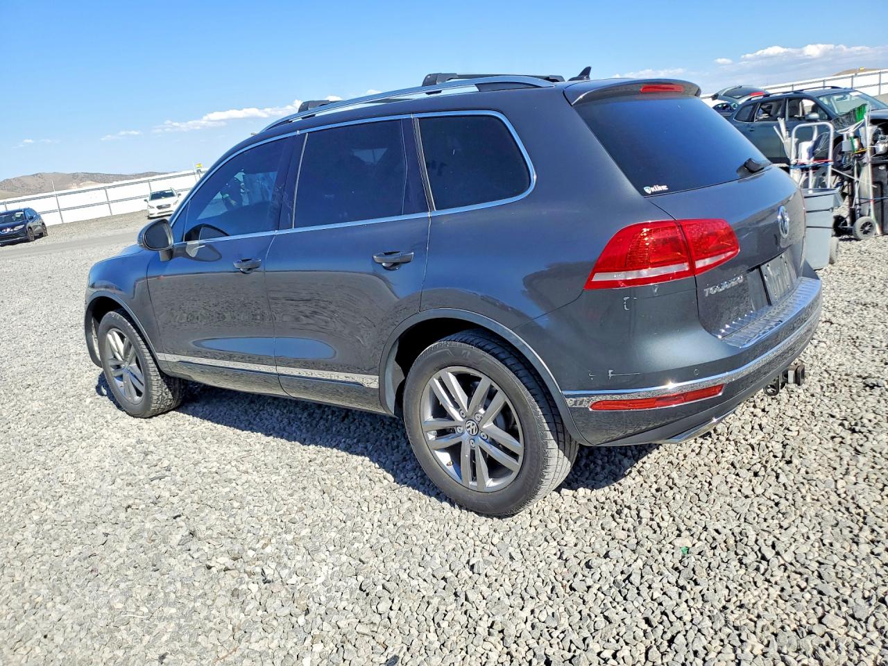 2015 Volkswagen Touareg V6 Tdi Charcoal vin: WVGEP9BP3FD002466