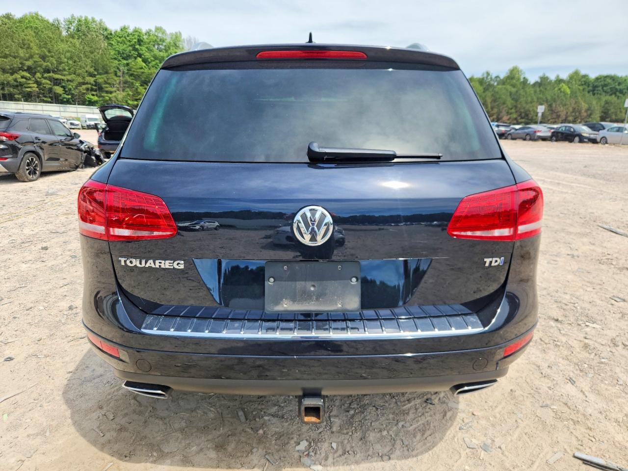2014 Volkswagen Touareg V6 Tdi Черный vin: WVGEP9BP6ED006817