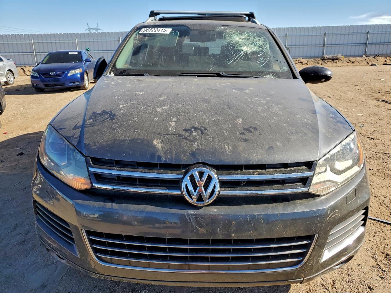2013 Volkswagen Touareg V6 Tdi Charcoal vin: WVGEP9BP9DD003375