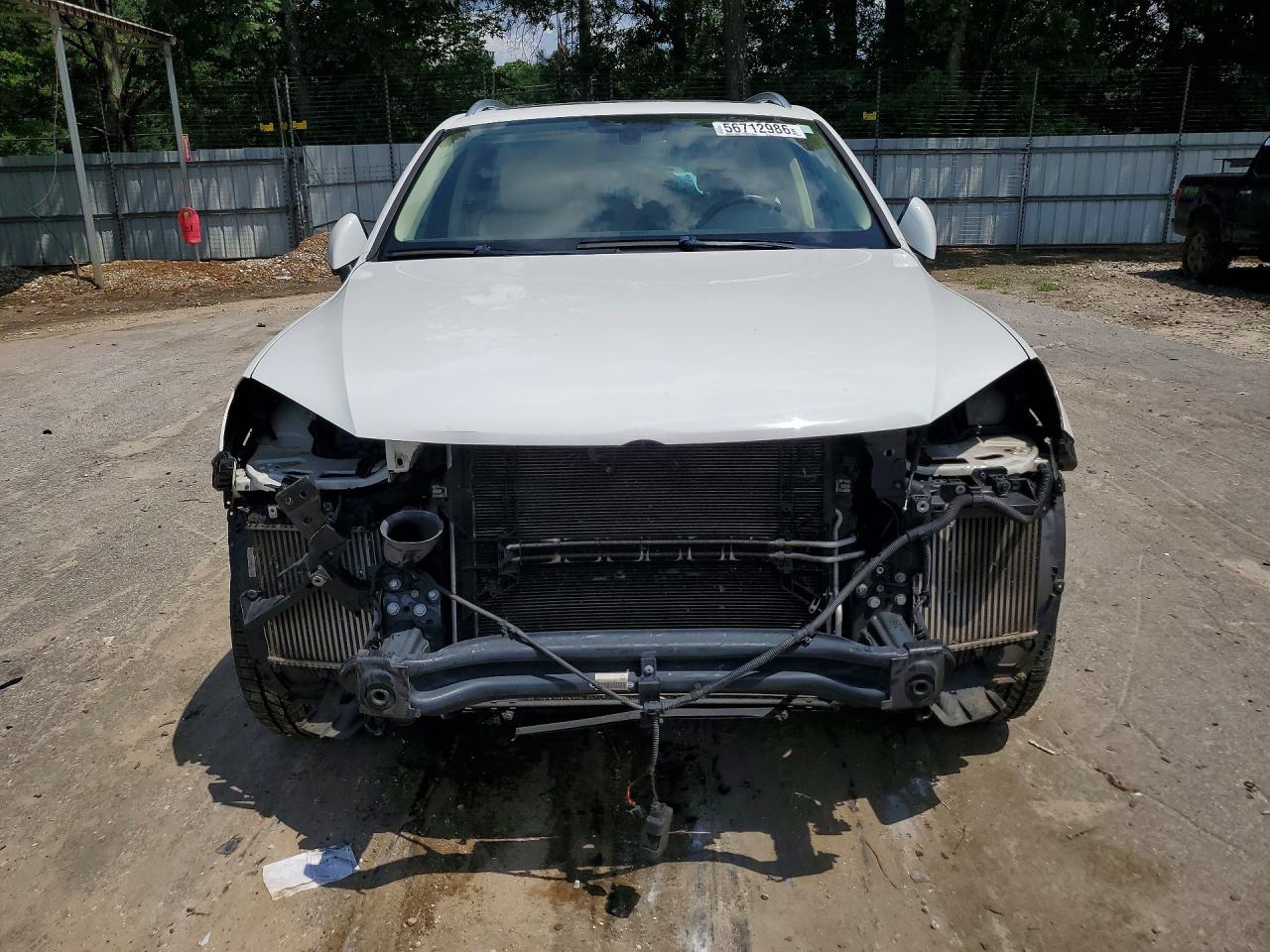 2014 Volkswagen Touareg V6 Tdi White vin: WVGEP9BP9ED008674