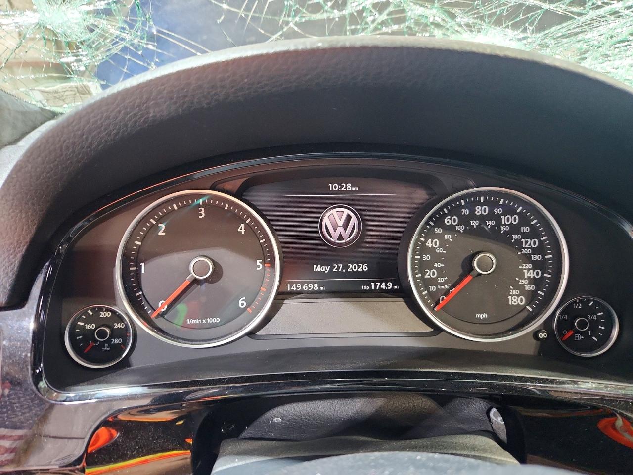 2014 Volkswagen Touareg V6 Tdi Blue vin: WVGEP9BPXED013575