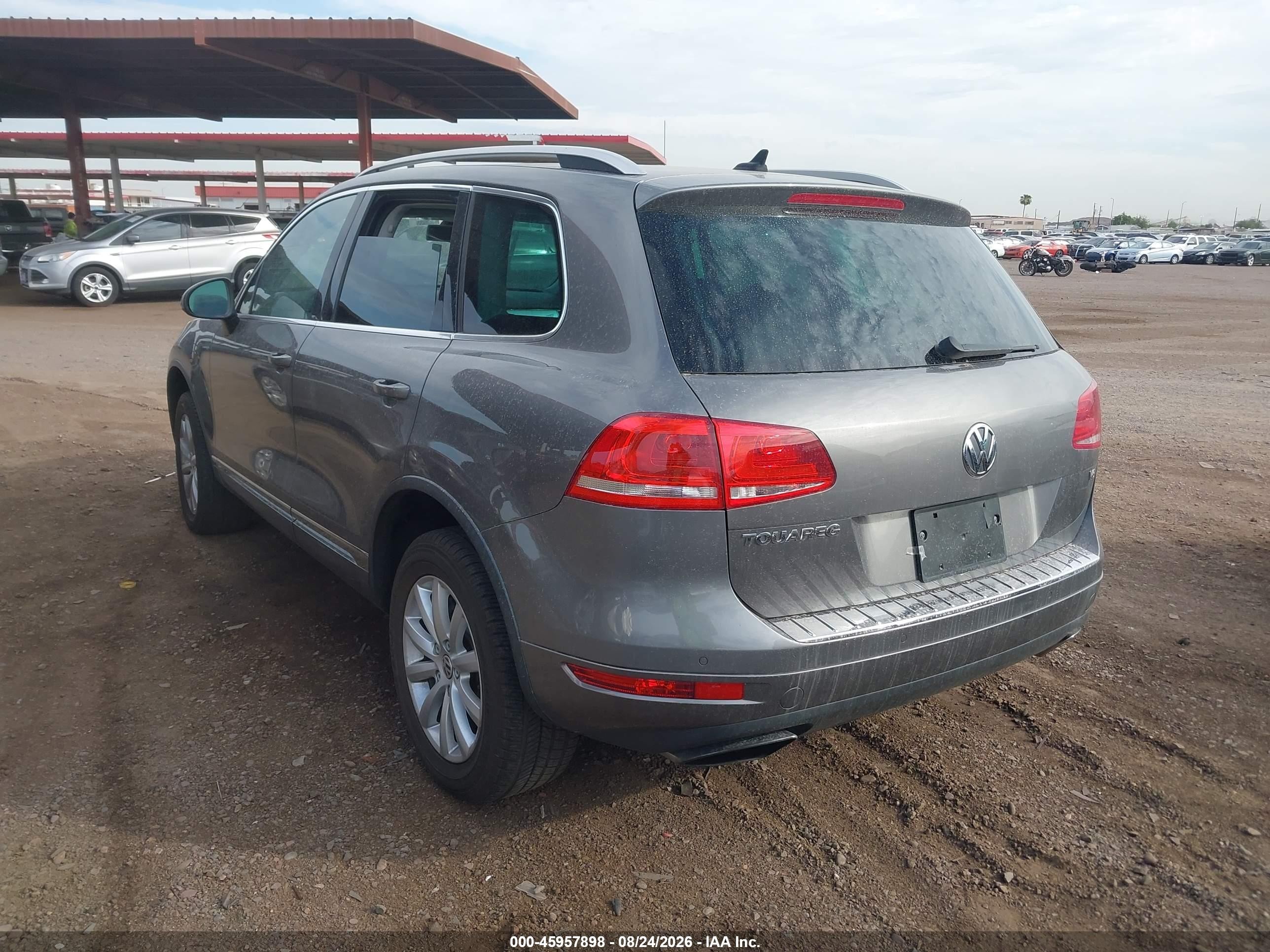 2011 Volkswagen Touareg Vr6 Executive/vr6 Lux/vr6 Sport Gray vin: WVGFF9BP0BD006864