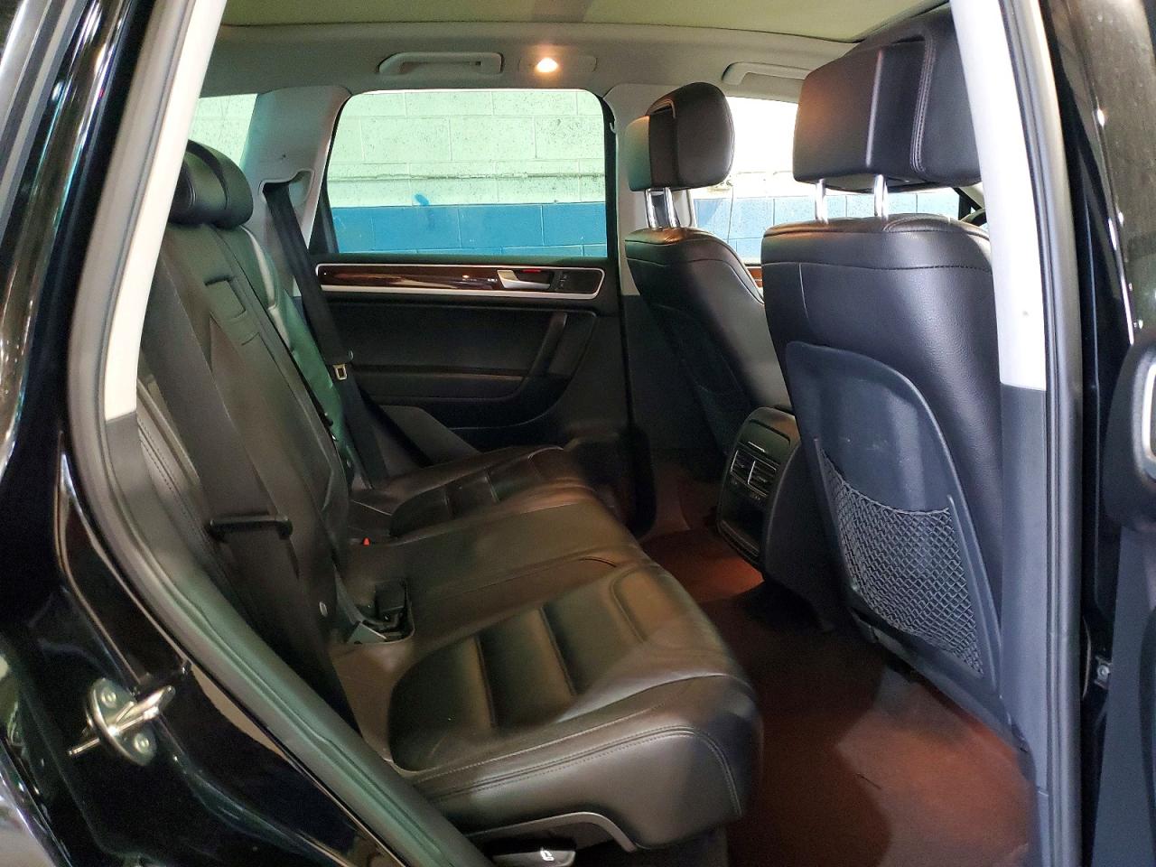 2012 Volkswagen Touareg V6 Black vin: WVGFF9BP3CD001188