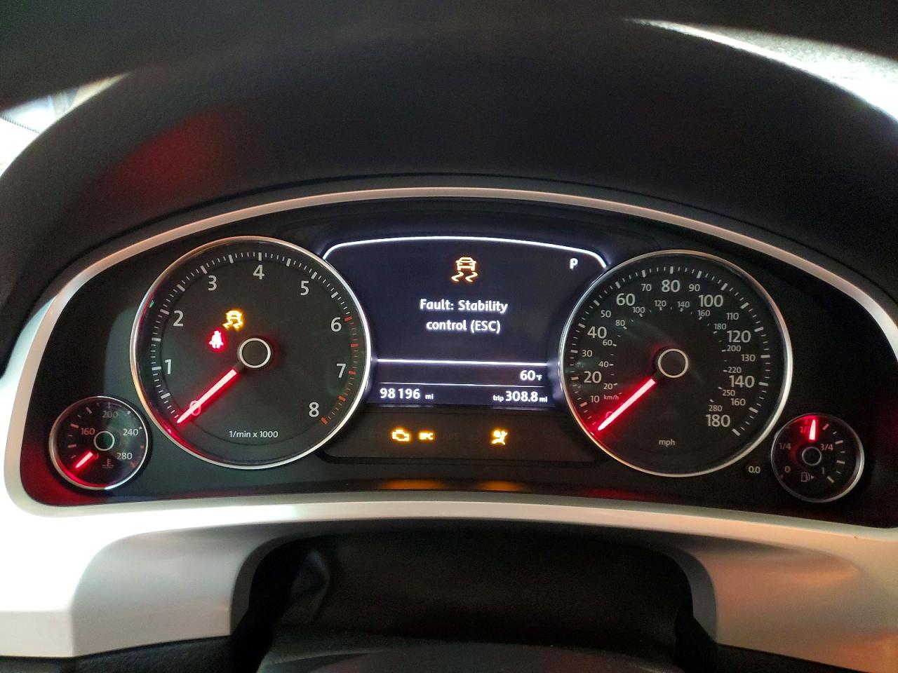 2012 Volkswagen Touareg V6 Black vin: WVGFF9BP3CD001188