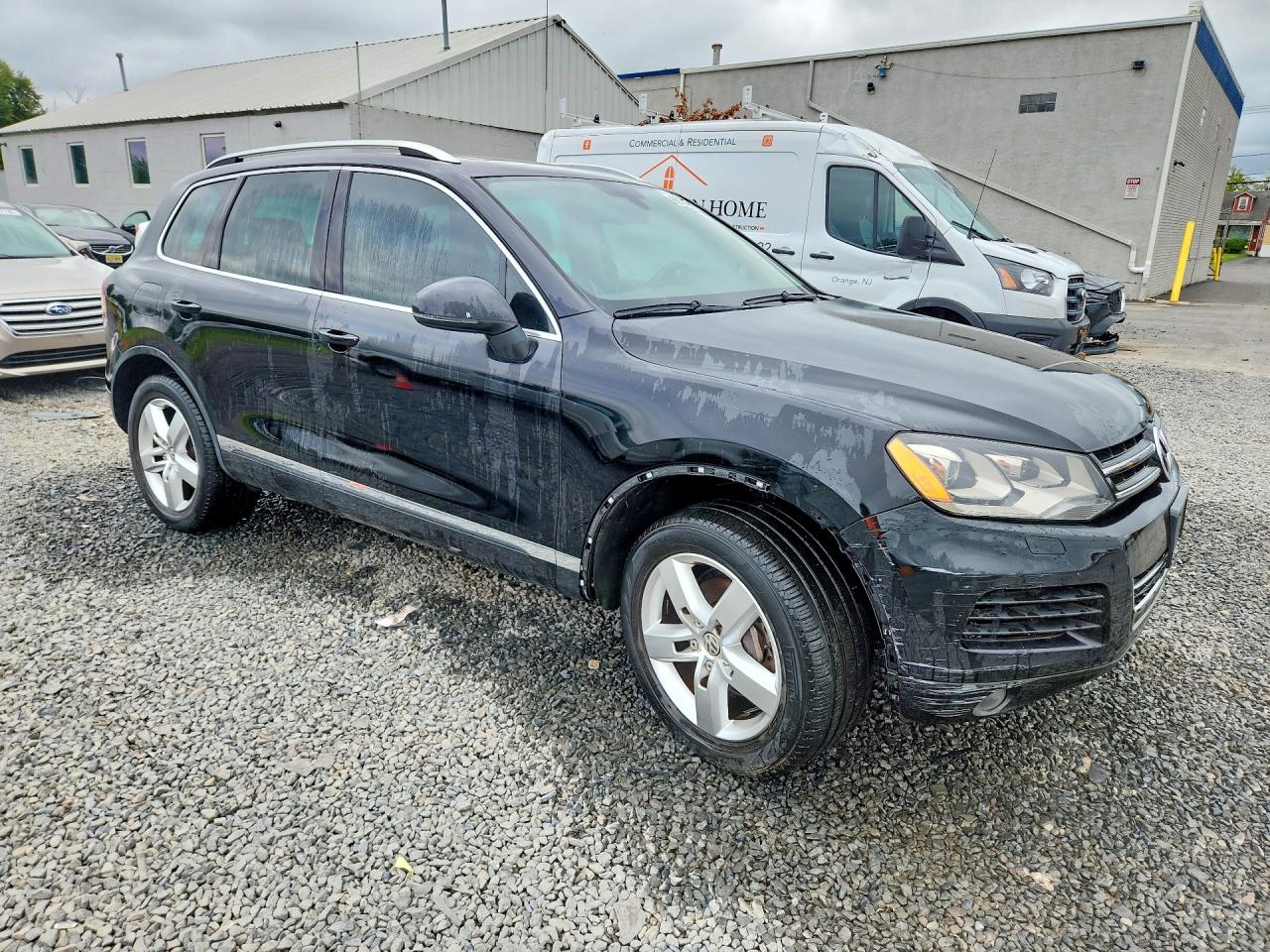 2011 Volkswagen Touareg V6 Black vin: WVGFF9BP4BD005930