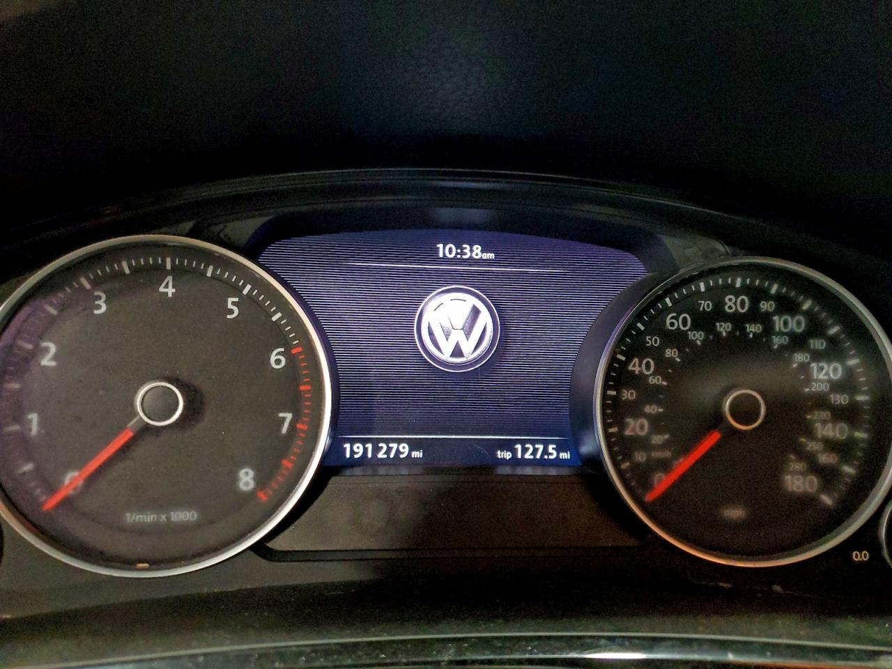 2011 Volkswagen Touareg V6 Gray vin: WVGFF9BP4BD006642