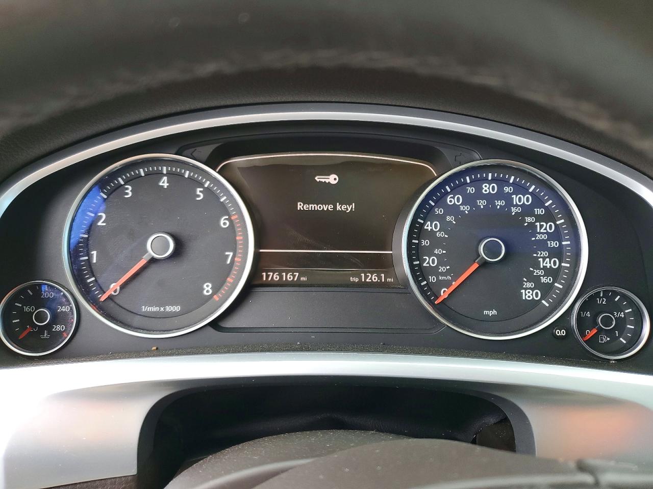 2011 Volkswagen Touareg V6 Blue vin: WVGFF9BP6BD000616