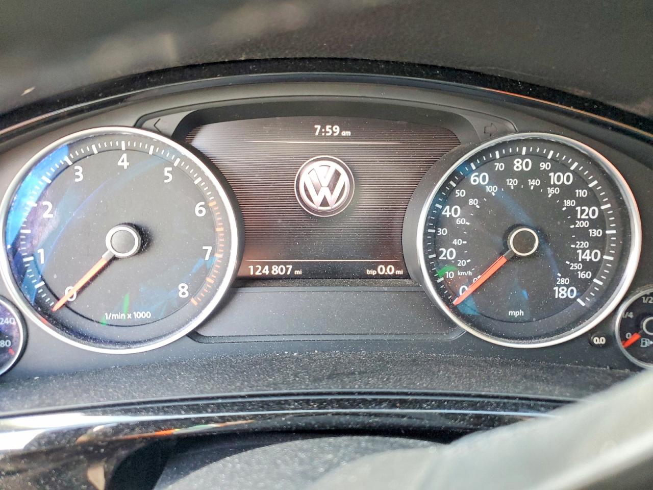 2011 Volkswagen Touareg V6 Gray vin: WVGFF9BP6BD004505