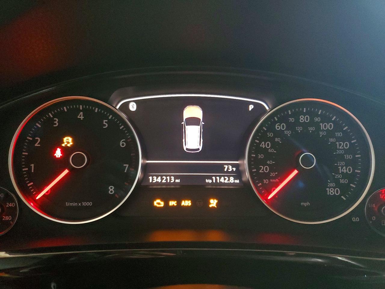 2012 Volkswagen Touareg V6 Brown vin: WVGFF9BP6CD000651