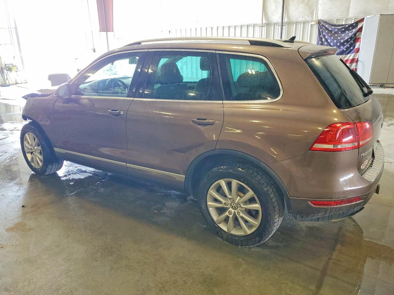 2012 Volkswagen Touareg V6 Brown vin: WVGFF9BP6CD001203