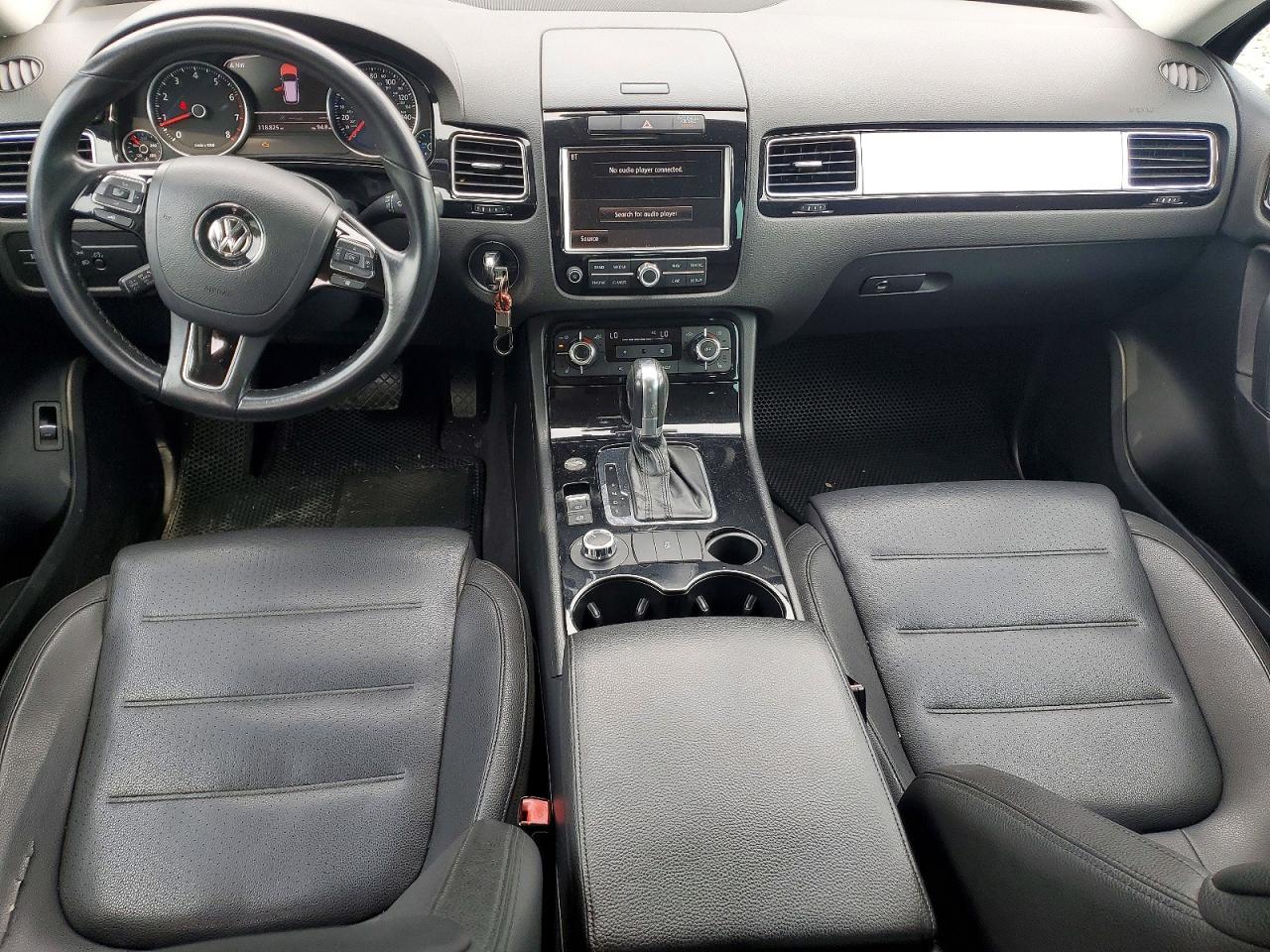 2011 Volkswagen Touareg V6 Black vin: WVGFF9BP8BD001072