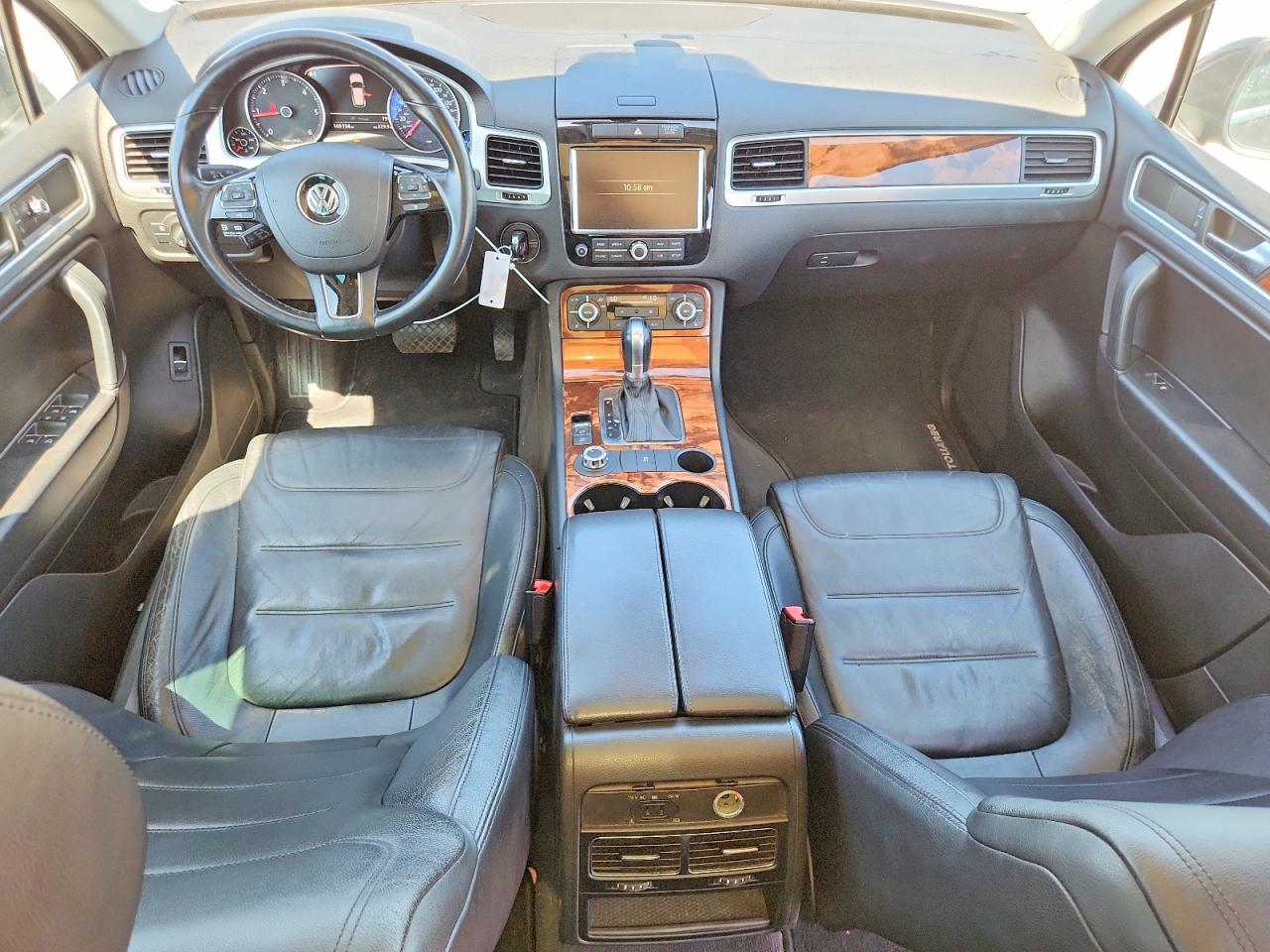 2011 Volkswagen Touareg V6 Tdi Brown vin: WVGFK9BP0BD003295