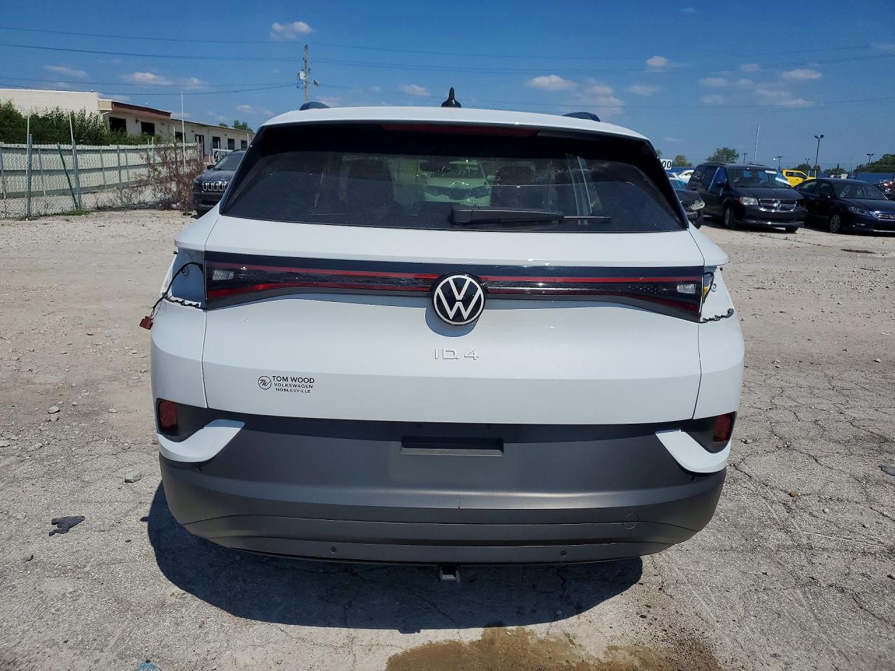 2022 Volkswagen Id.4 Pro S White vin: WVGGNPE29NP037125