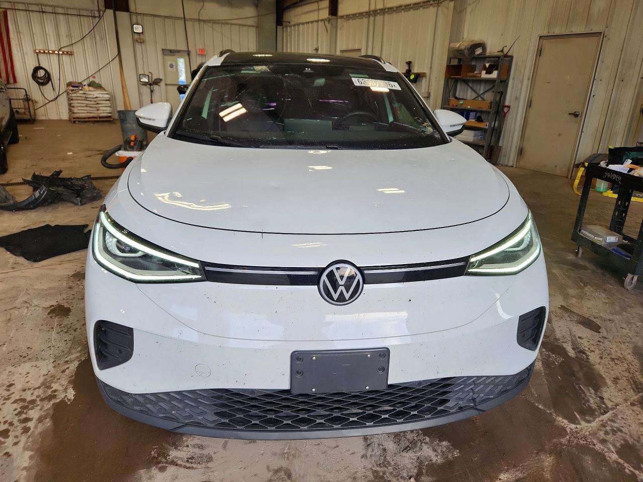 2022 Volkswagen Id.4 Pro S White vin: WVGGNPE29NP061084