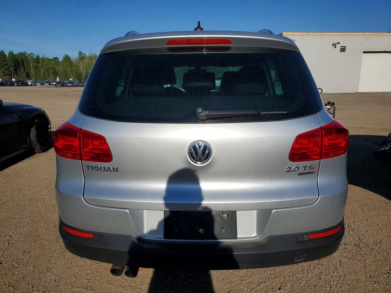 2013 Volkswagen Tiguan S Silver vin: WVGJV3AX3DW591622