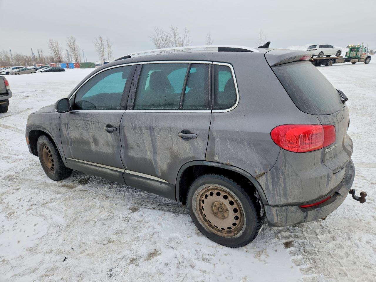 2013 Volkswagen Tiguan S Gray vin: WVGJV3AX5DW610400