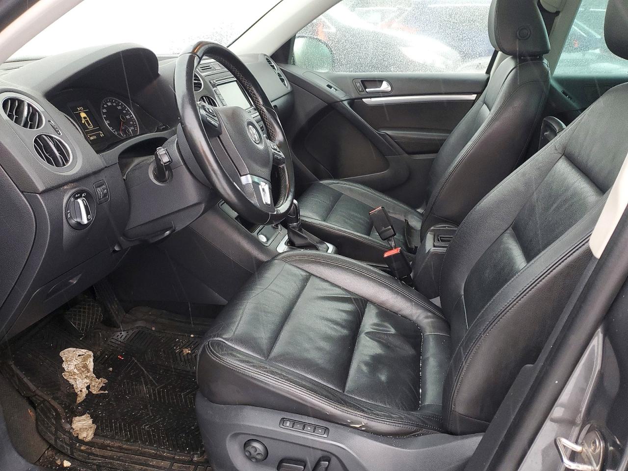 2015 Volkswagen Tiguan S Charcoal vin: WVGJV7AX2FW521927