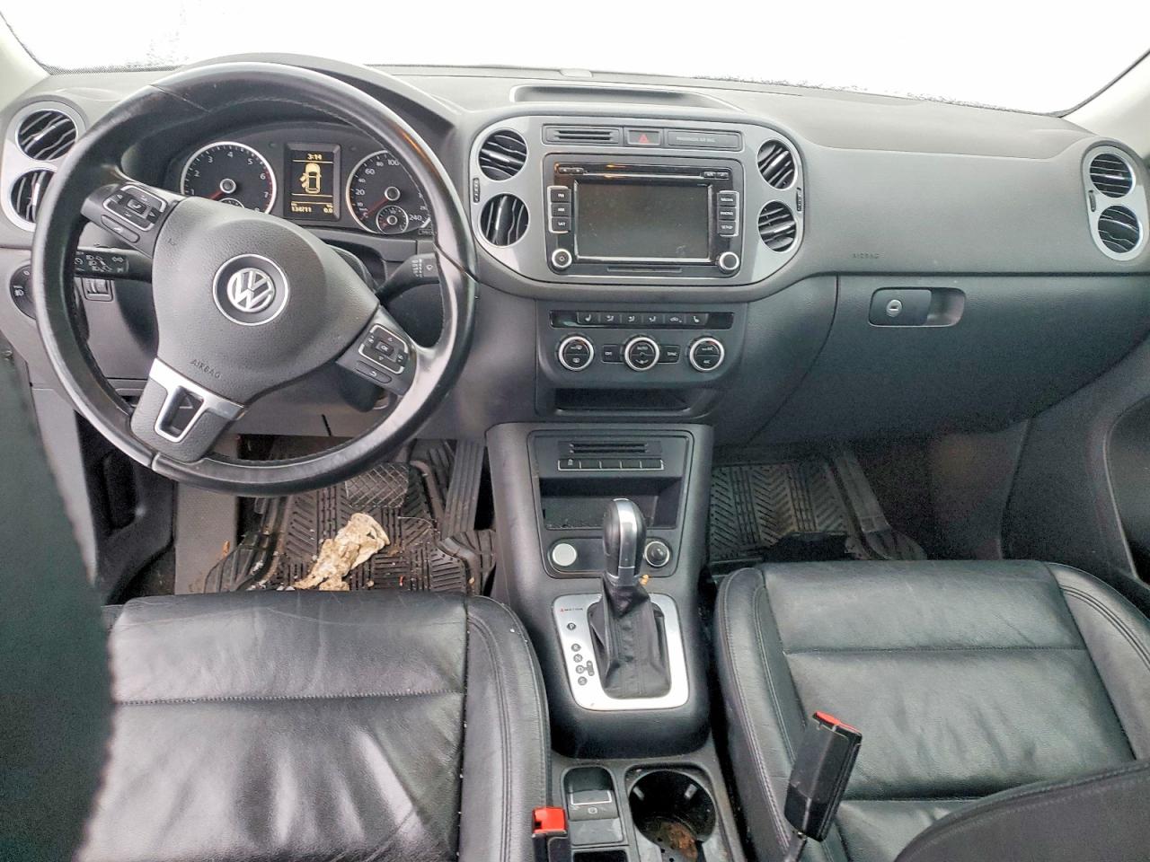 2015 Volkswagen Tiguan S Charcoal vin: WVGJV7AX2FW521927