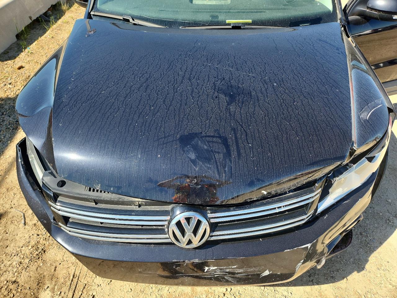 2015 Volkswagen Tiguan S Black vin: WVGJV7AX3FW548361