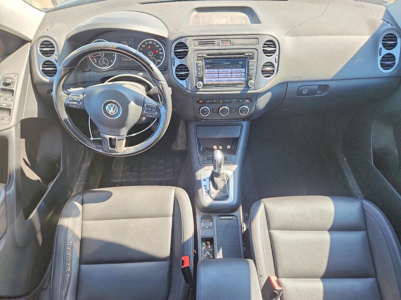 2015 Volkswagen Tiguan S Black vin: WVGJV7AX3FW548361