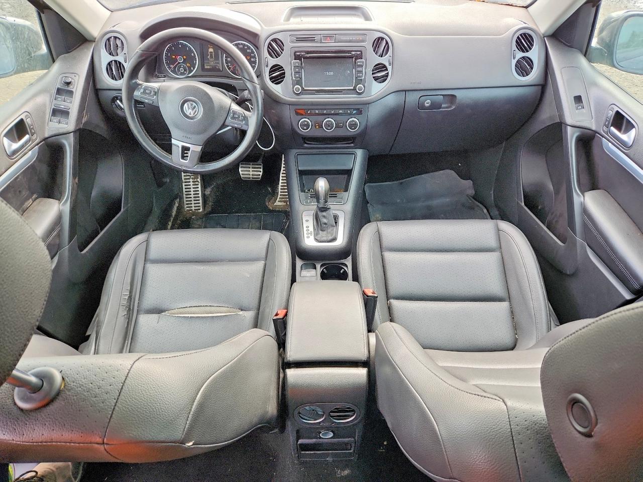 2015 Volkswagen Tiguan S Black vin: WVGJV7AX6FW600629