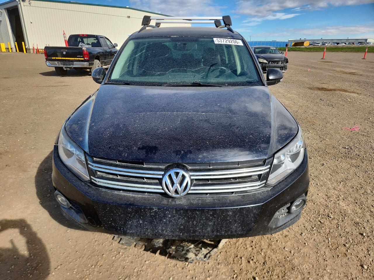 2014 Volkswagen Tiguan S Black vin: WVGKV3AX8EW619274