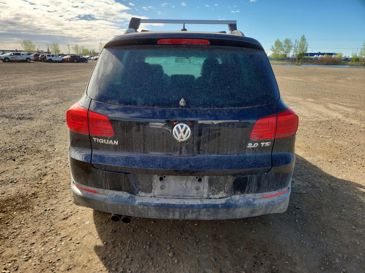 2014 Volkswagen Tiguan S Black vin: WVGKV3AX8EW619274