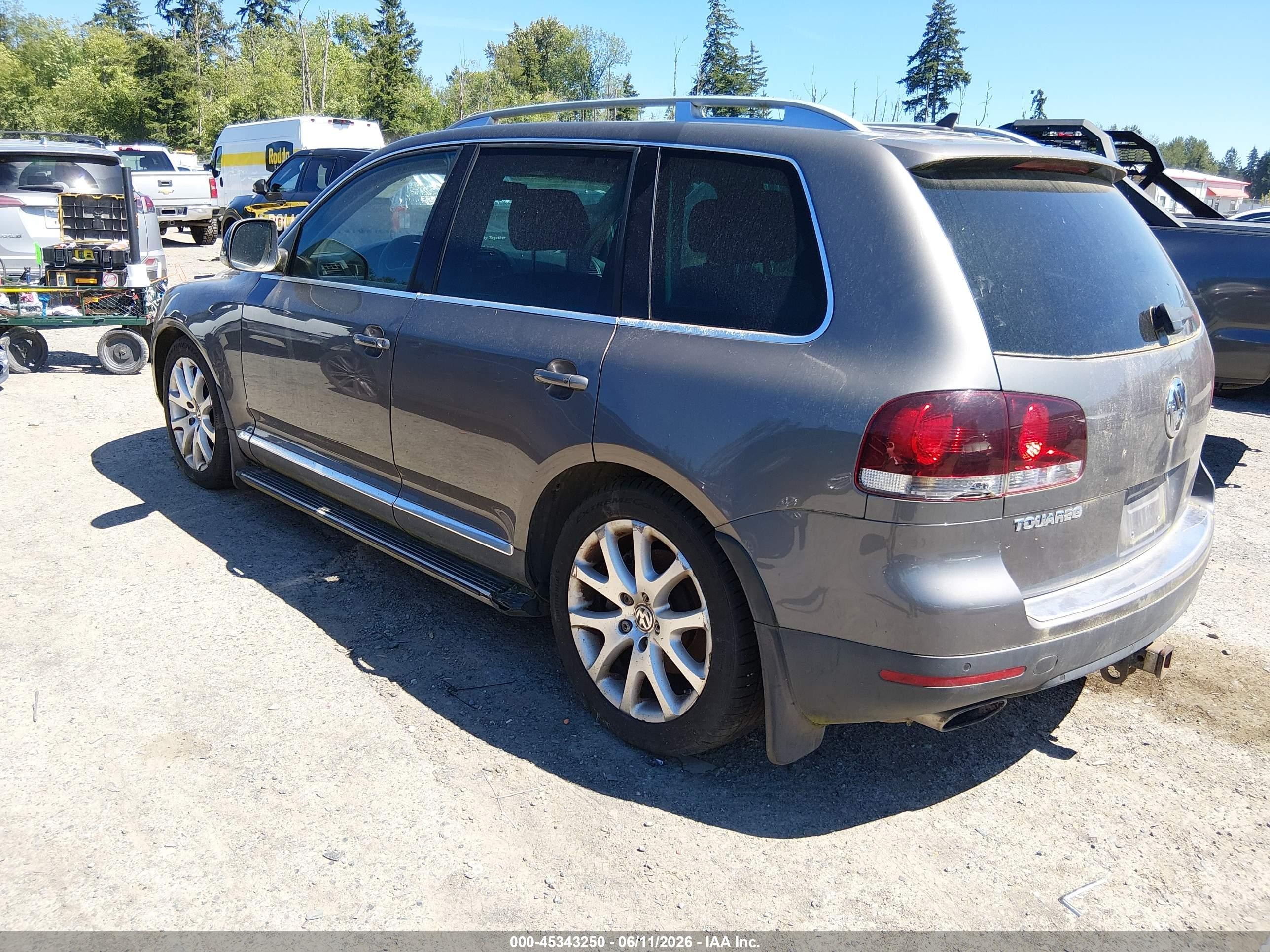 2008 Volkswagen Touareg 2 V8 Fsi Blue vin: WVGMB77L18D038664