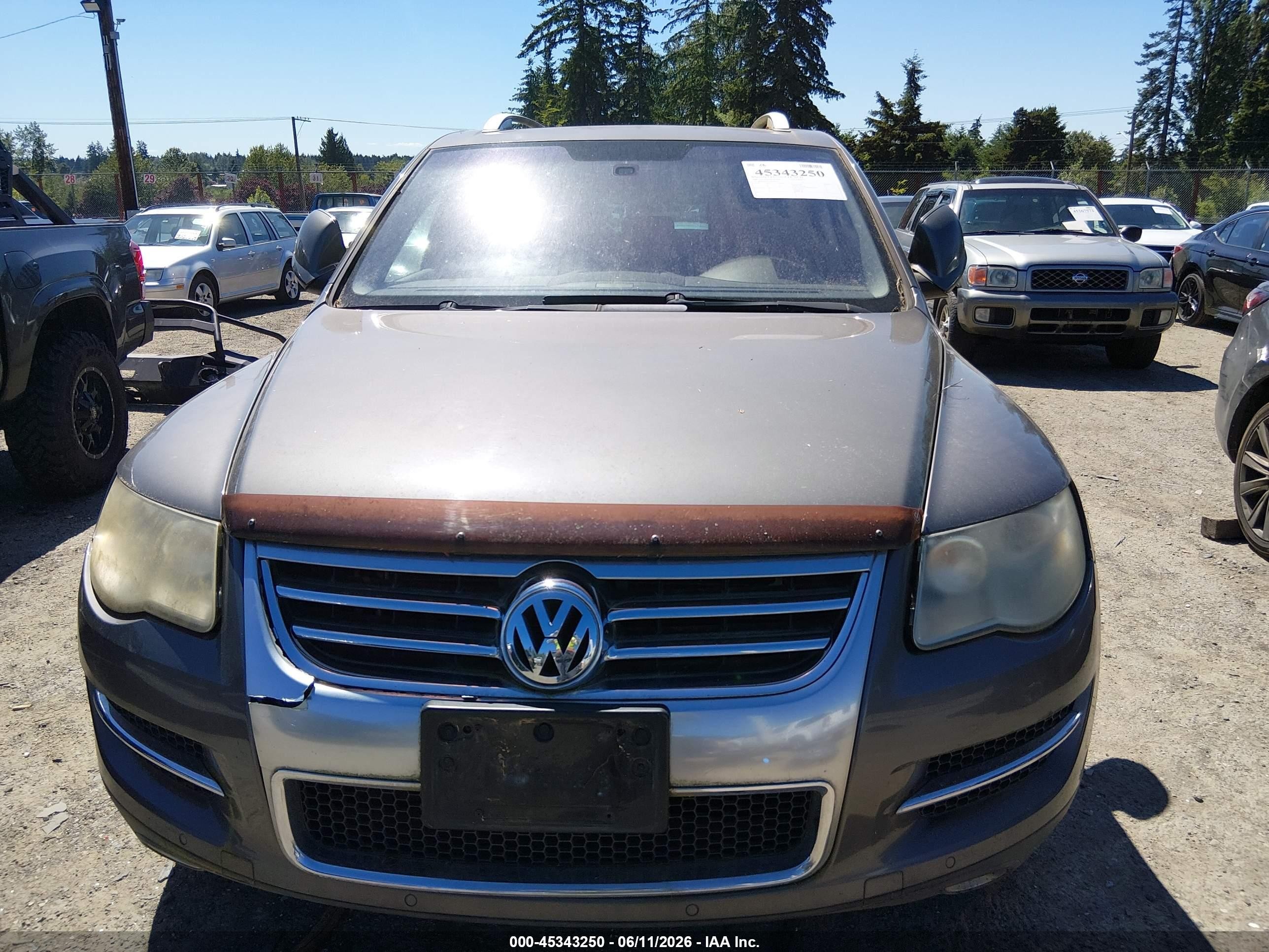 2008 Volkswagen Touareg 2 V8 Fsi Blue vin: WVGMB77L18D038664