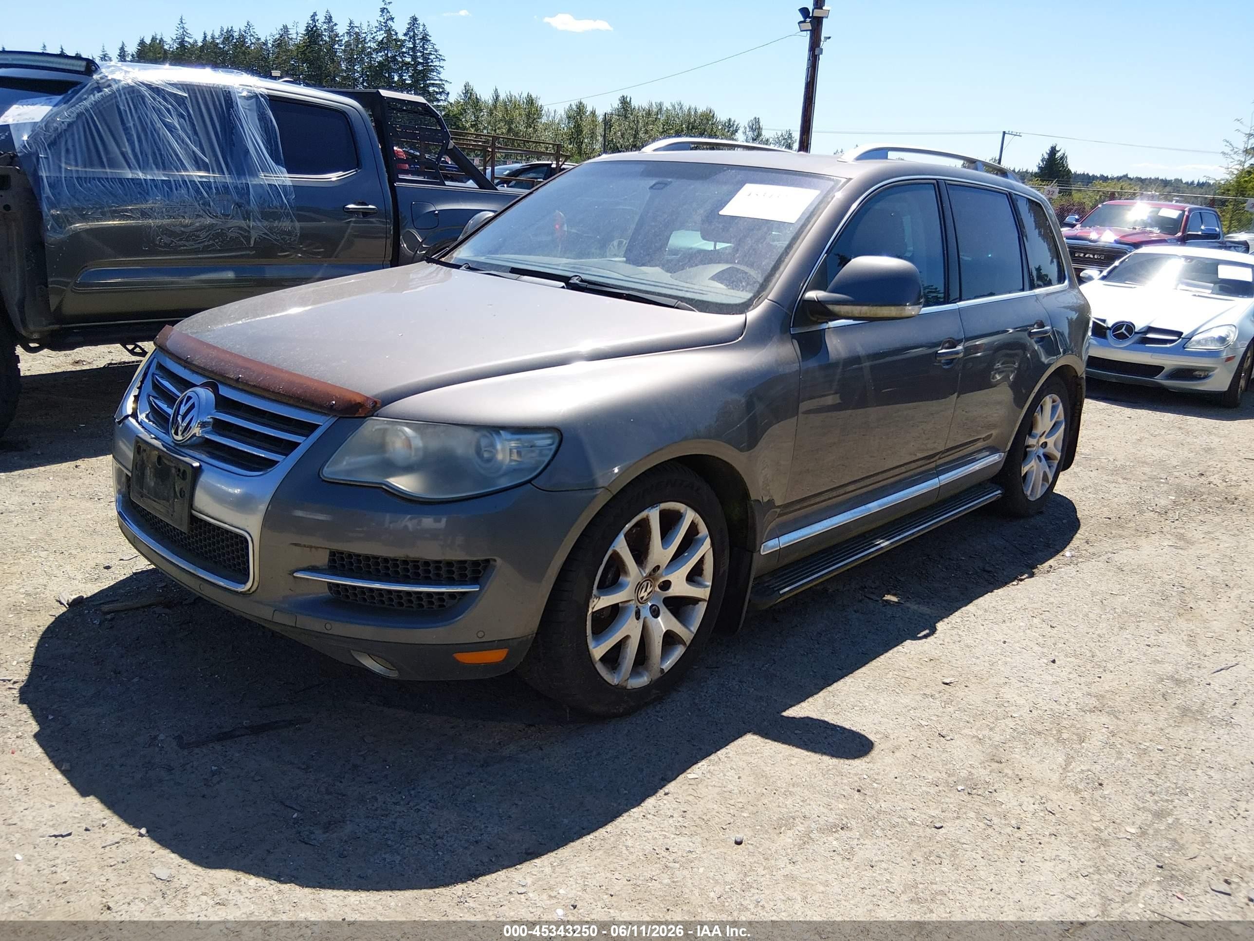 2008 Volkswagen Touareg 2 V8 Fsi Blue vin: WVGMB77L18D038664