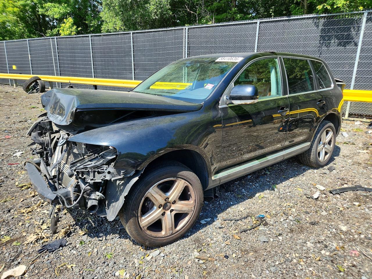 2006 Volkswagen Touareg 4.2 Черный vin: WVGMM77L06D019708