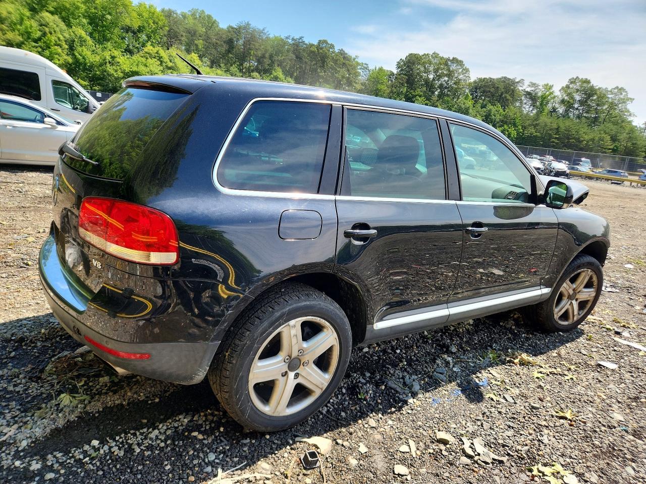 2006 Volkswagen Touareg 4.2 Black vin: WVGMM77L06D019708