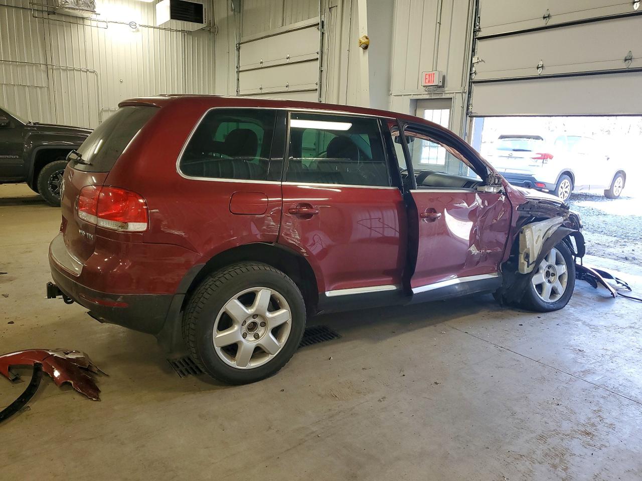 2004 Volkswagen Touareg Tdi 5.0 Burgundy vin: WVGPZ77LX4D086618