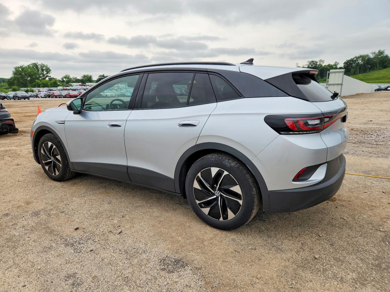 2022 Volkswagen Id.4 Pro Серебряный vin: WVGRMPE22NP049855