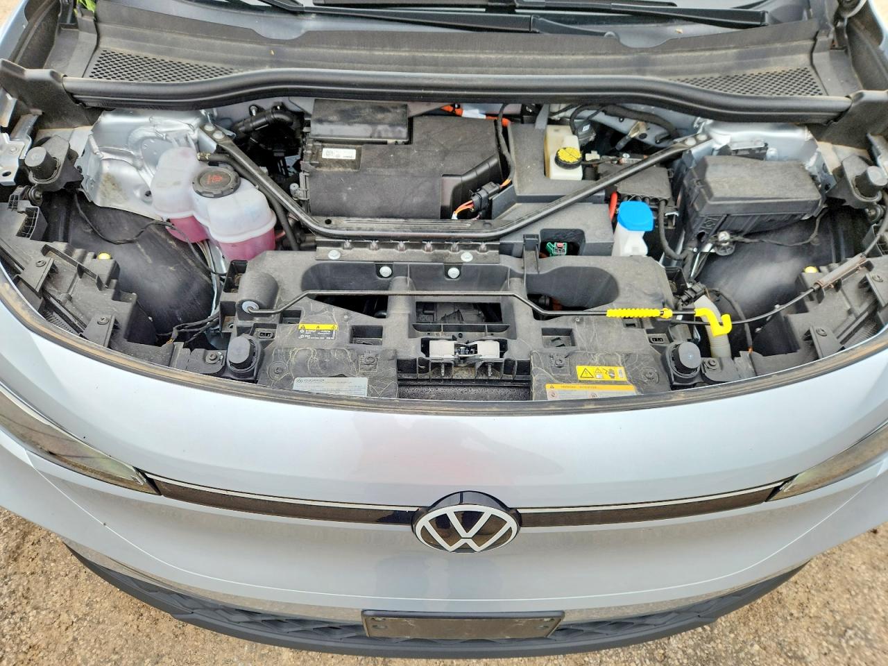 2022 Volkswagen Id.4 Pro Серебряный vin: WVGRMPE22NP049855