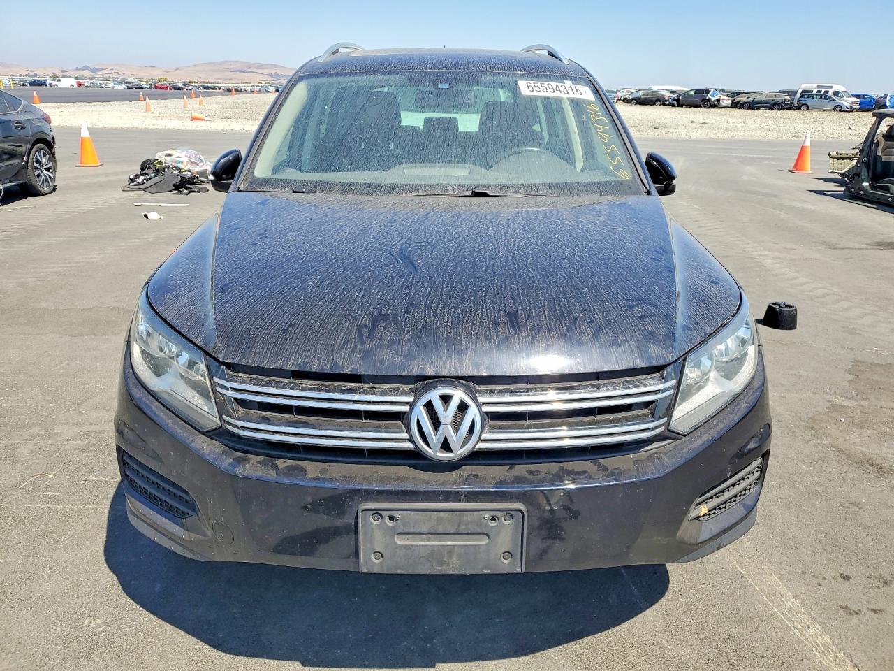 2017 Volkswagen Tiguan Wolfsburg Black vin: WVGRV7AX3HK005539