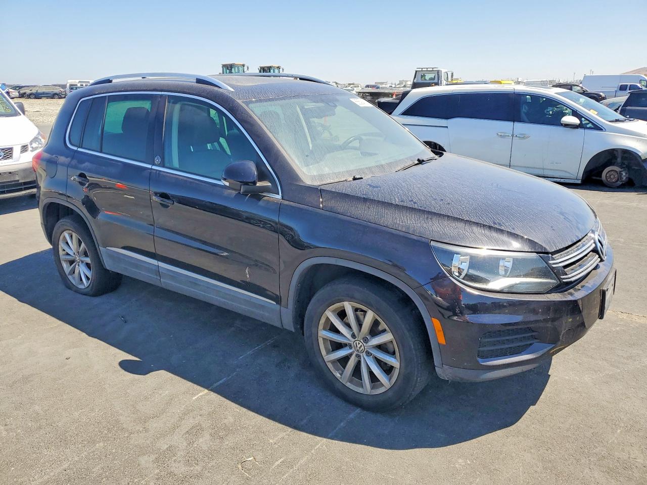 2017 Volkswagen Tiguan Wolfsburg Black vin: WVGRV7AX3HK005539