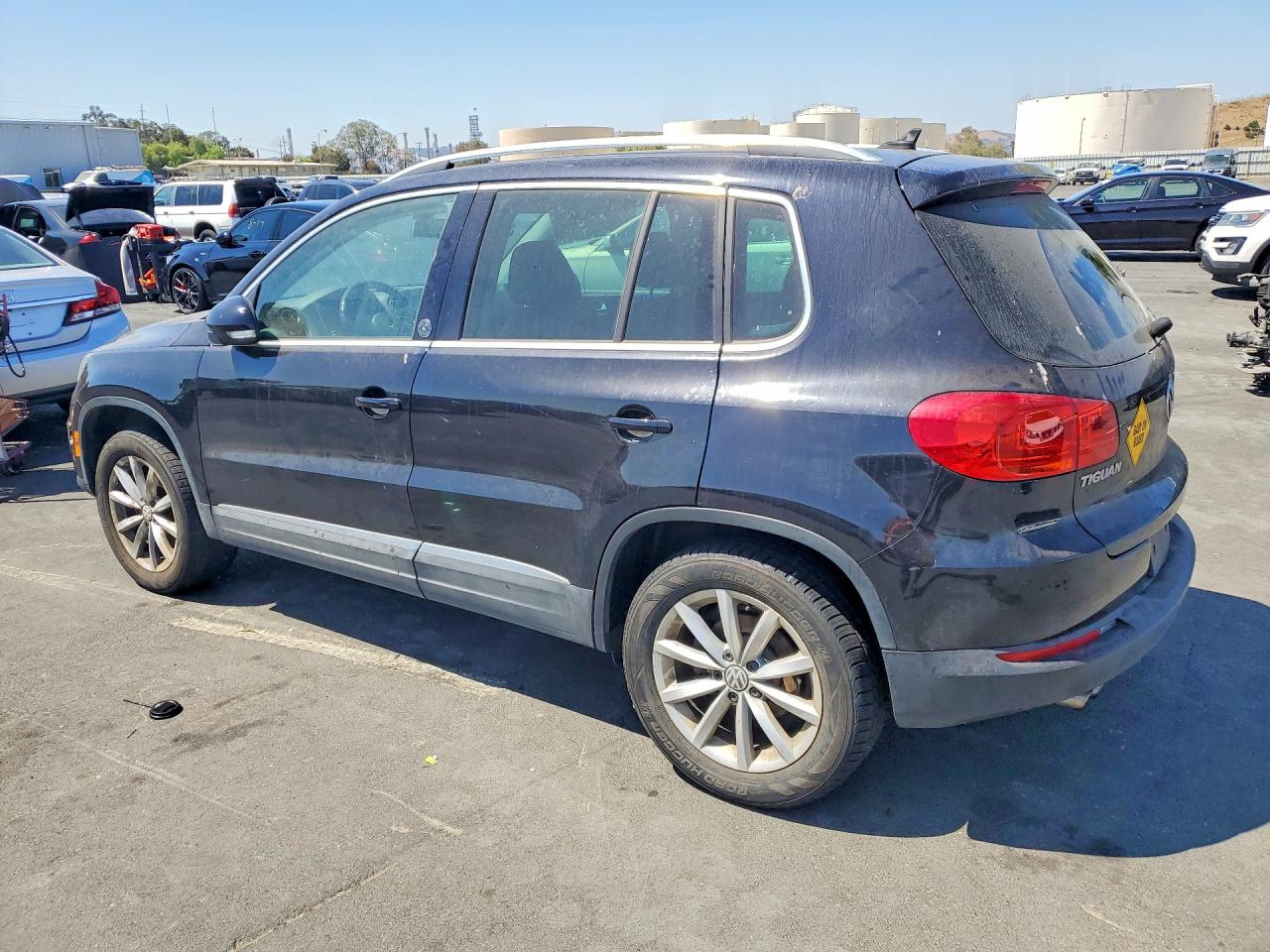 2017 Volkswagen Tiguan Wolfsburg Black vin: WVGRV7AX3HK005539